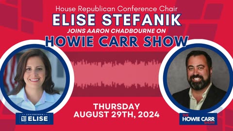 Elise Joins the Howie Carr Show 08.29.2024
