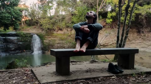 Relax, Waterfall and Barefoot