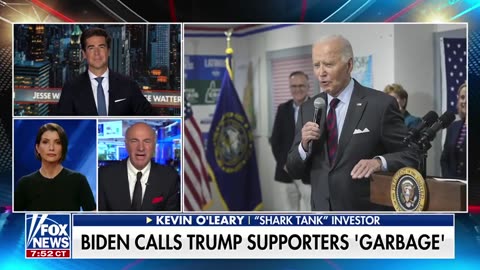 Jesse Watters REACTS To Biden’s “GARBAGE” Commrent