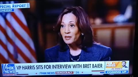 Kamala Harris asked about the country heading in the wrong Direction