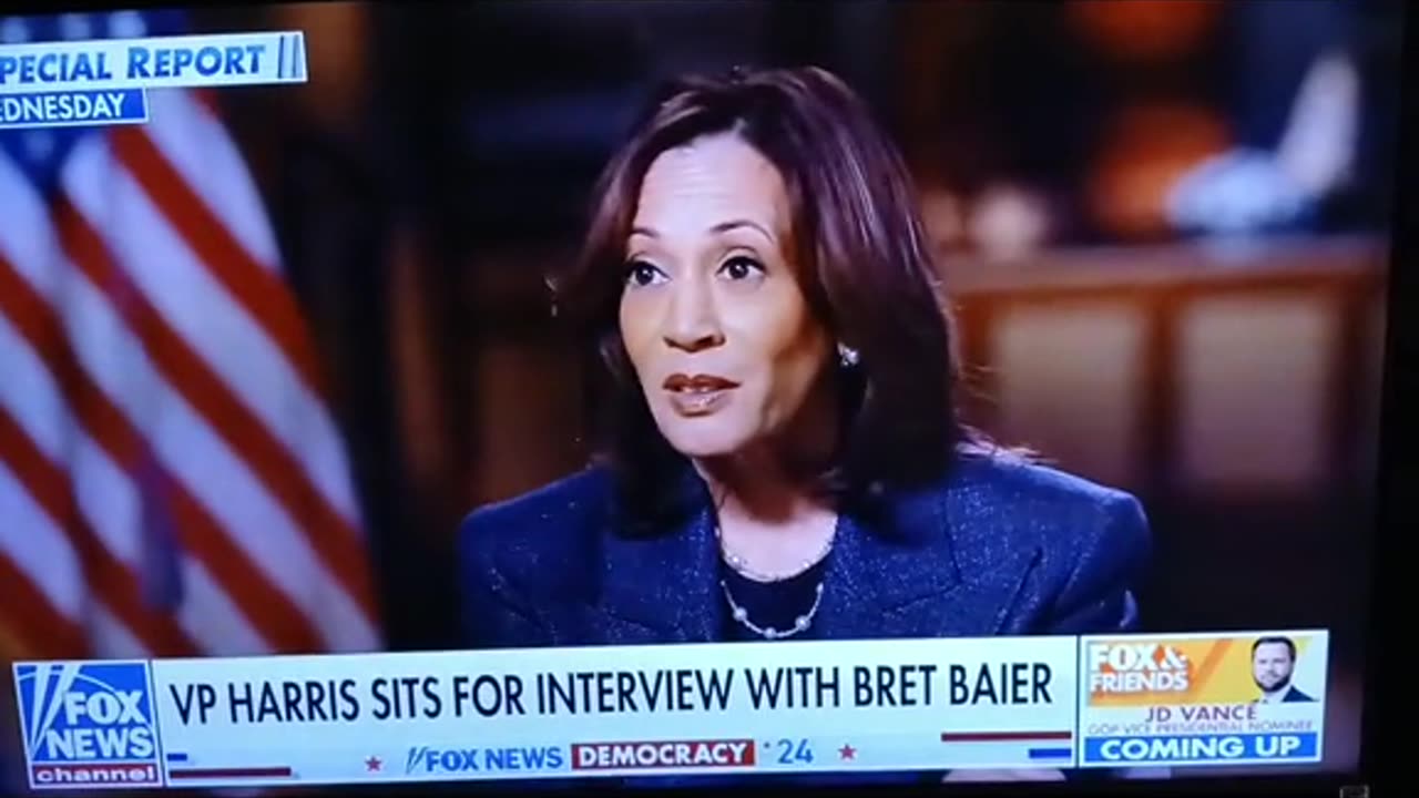 Kamala Harris asked about the country heading in the wrong Direction