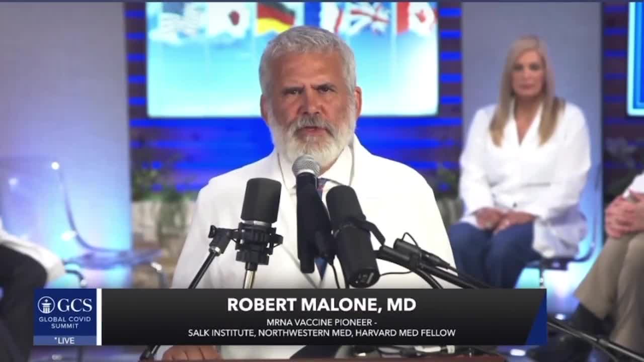 Dr.Malone - Inventor of the mRNA tech used by Pfizer and Moderna to develop their covid vaxx