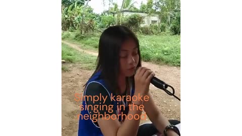 Beautiful Song by a Filipina Angel Abellar