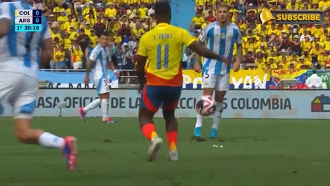 Argentina vs Colombia 1 2 All Goals Highlights 2024