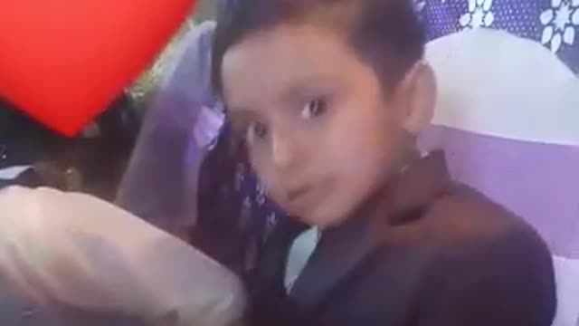 cute babay dance in wedding