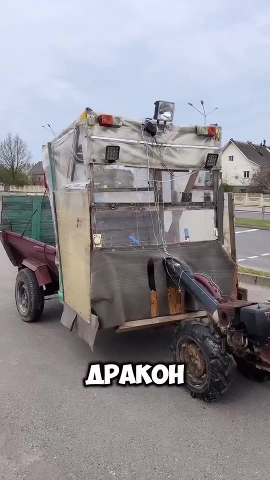 An unusual means of transportation