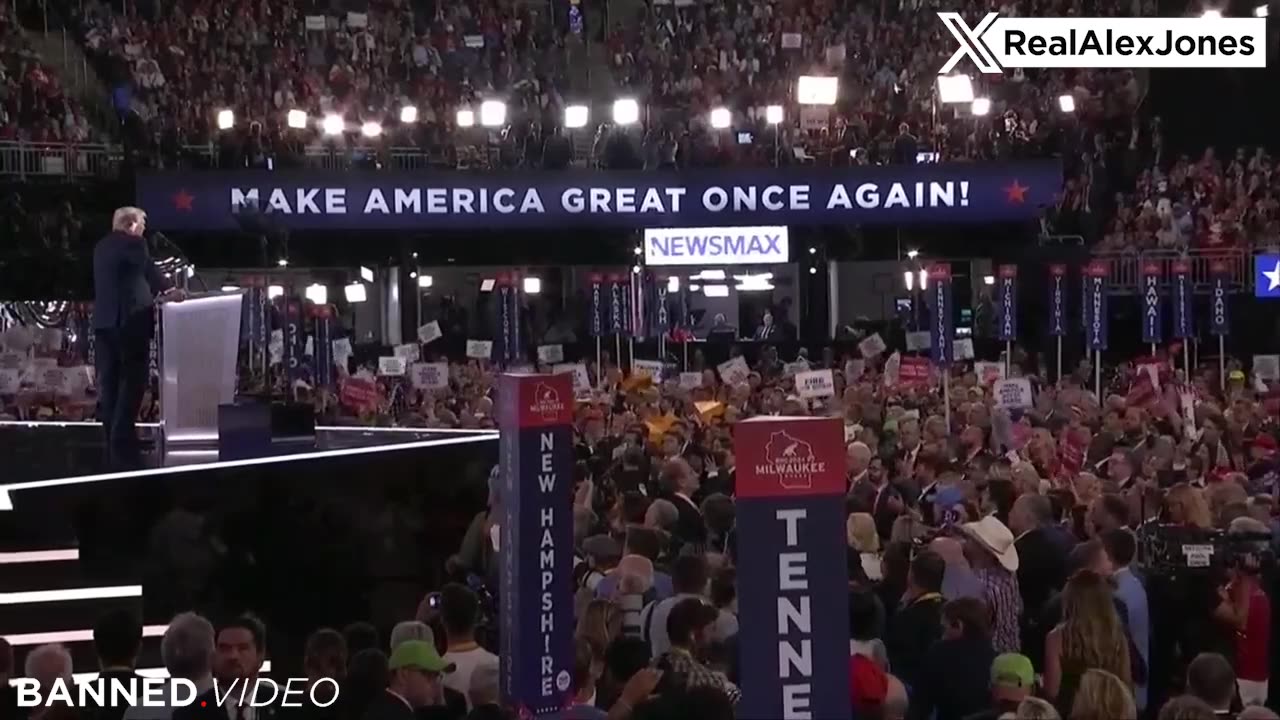 Trump Delivers Powerful Nomination Acceptance Speech At The RNC 2024