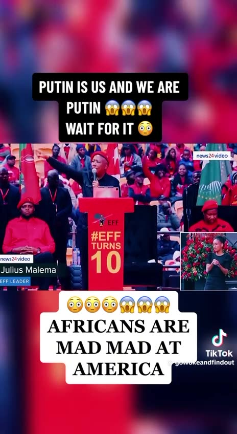 "Putin is with us and we are with Putin" 🔥🔥🔥