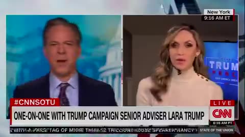 Jake Tapper cuts off and talks over Lara Trump for discussing Joe Biden’s cognitive decline