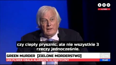 Autor książki „Green Murder [Zielone morderstwo]” Ian Plimer wyjaśnia, co tak naprawdę napędza tak zwany „Zielony” Ruch.