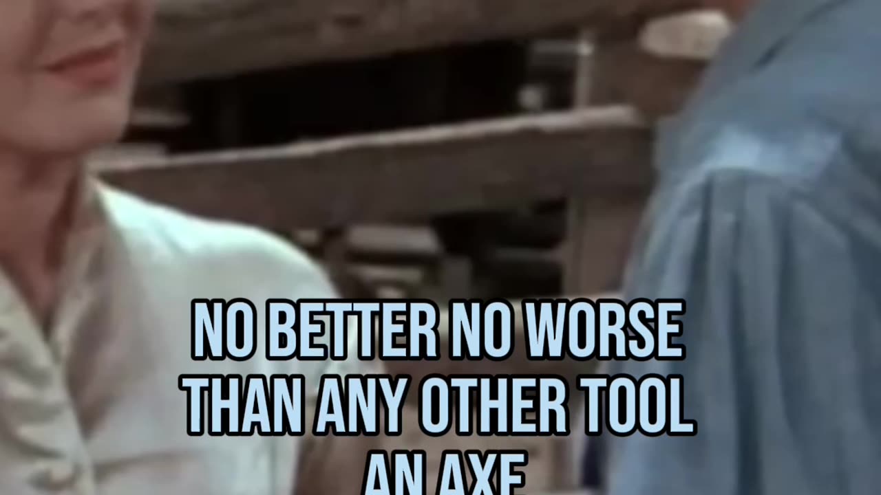 Never blame the tool, just the user #2A #Shane #AynRand