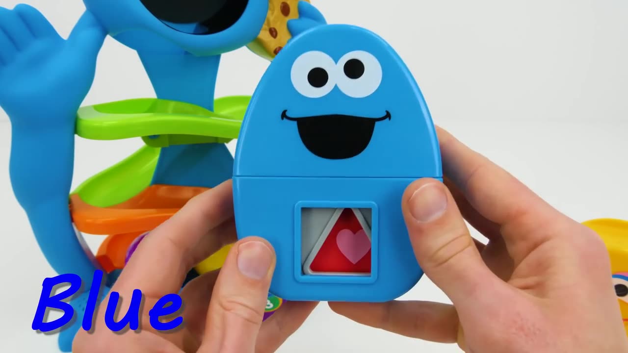 Best Toy Learning Video for Baby - Teach Colors with Cookie Monster