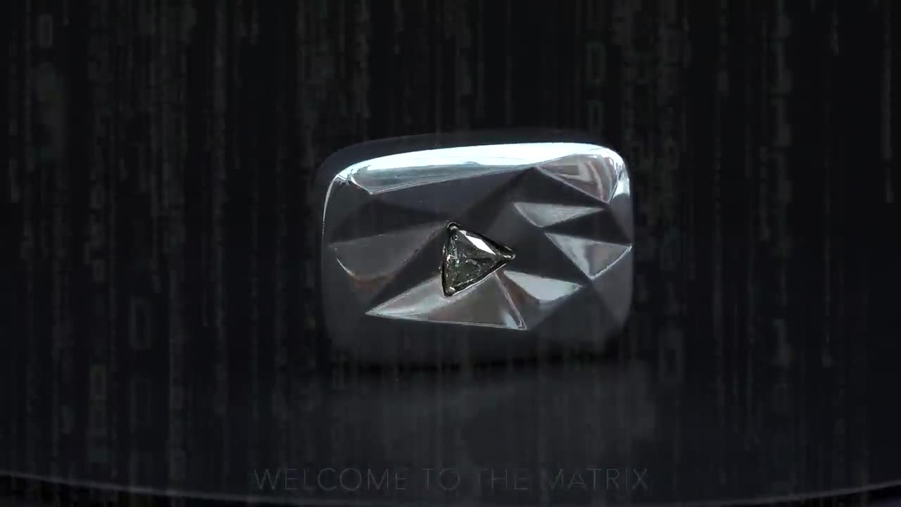 Casting REAL Diamond YouTube Play Button