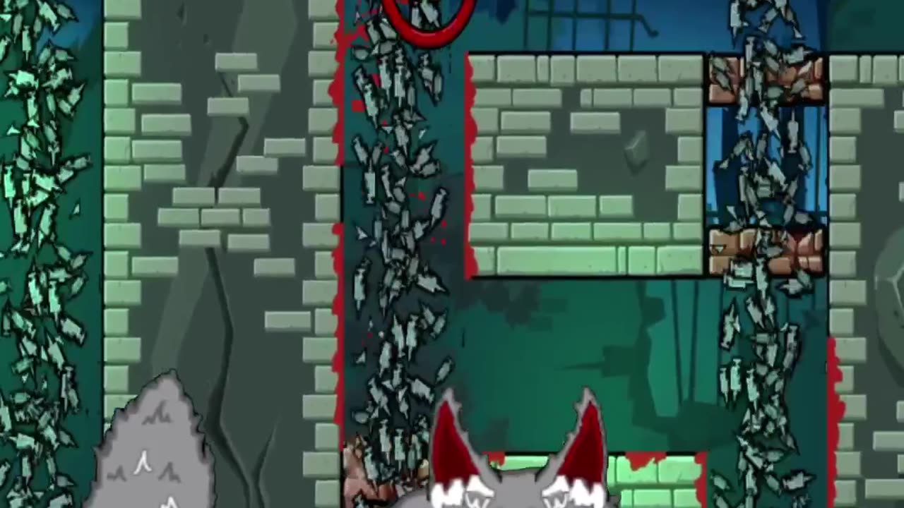 Cascadas de agujas 2 #supermeatboyforever