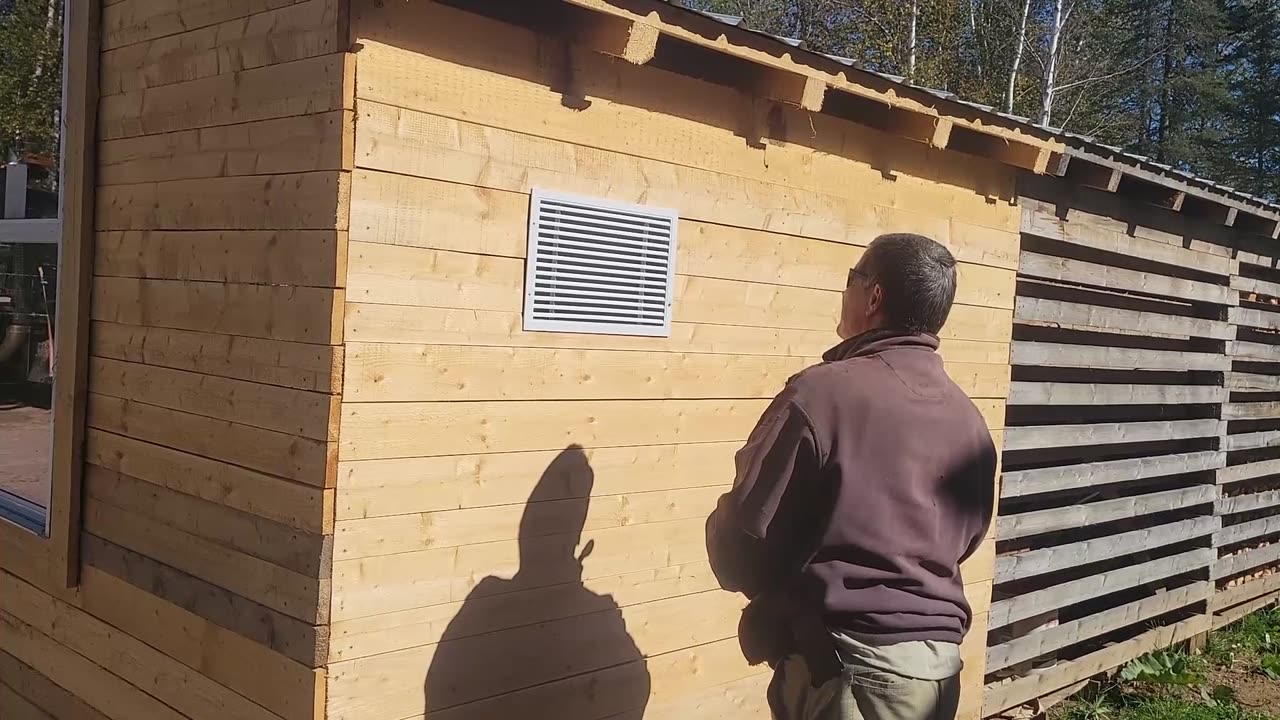 Ventilation Of The Woodshed Addition