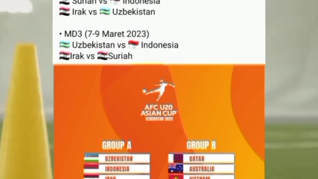 Hasil Drawing Piala Asia U20 2023