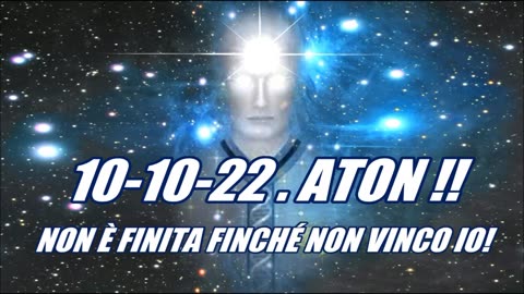 🛸👽❤🛸ATON NON E' FINITA FINCHÉ NON VINCO IO ⭐️🛸⭐️NAVE DI ARGENTO A 169443 ⭐️🛸⭐️