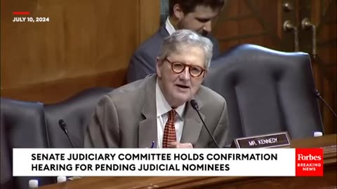 John Kennedy Annihilates Biden Judicial Nominee In Powerful Moment