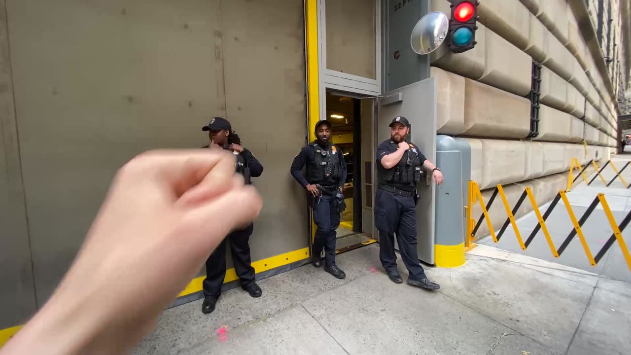 USA USA USA Waxiest taunting the NYPD