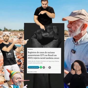 Manchetes desmentem Lula: O Pinóquio Ladrão.