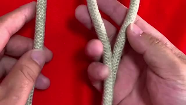 How to Tie the knotting skills in life, you can learn at a glance #13