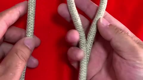 How to Tie the knotting skills in life, you can learn at a glance #13