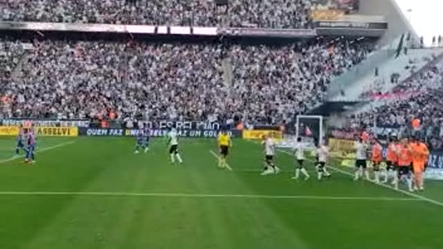 REVEJA O O GOL DA VITORIA DO TIMÃO CONTRA O FORTALEZA