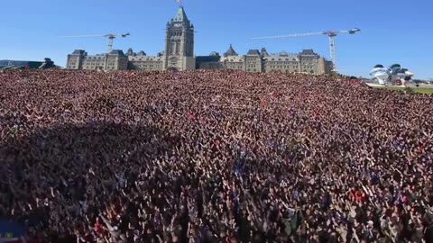 "Revolution" Tom MacDonald in Ottawa (Viking War Chant)