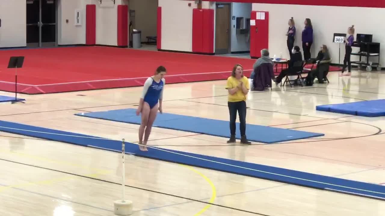 Gymnastics Wagner region vault 1 Gip