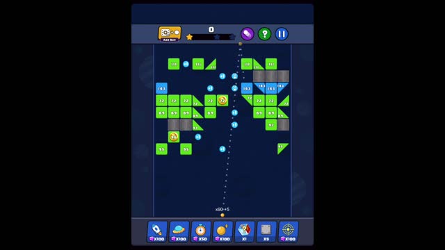 Bricks Ball Crusher Level 484 walkthrough