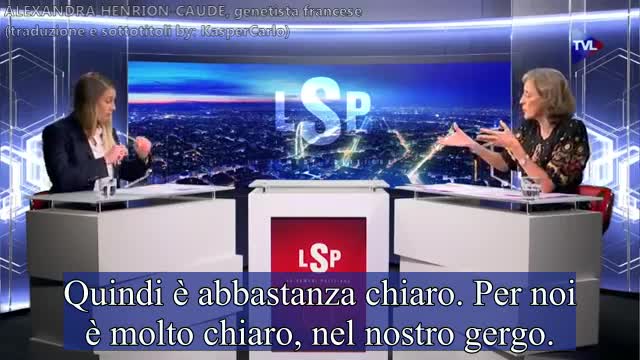 9 minuti del video della genetista francese Alexandra Henrion-Caude esperta di RNA [con sottotitoli]