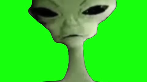 Talking Alien Meme | Green Screen