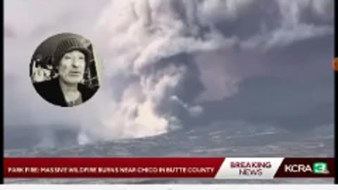COMMIFORNIA'S PARK FIRE IS STATE'S LARGEST ON RECORD & OVER HALF THE SIZE OF RHODE ISLAND