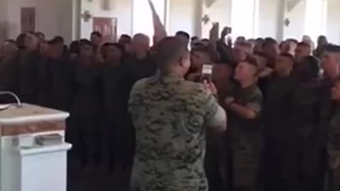 Marines praising Yahuah ✝️❤️🙏