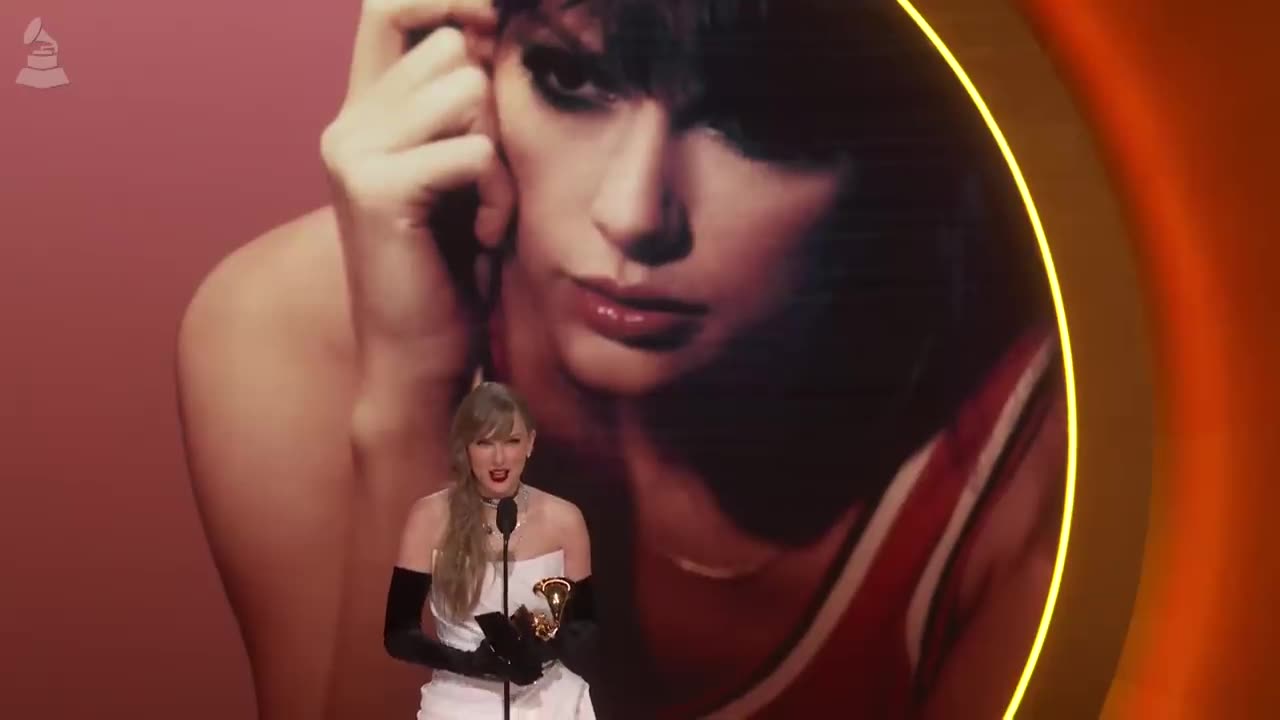 TAYLOR SWIFT Wins Best Pop Vocal Album For 'MIDNIGHTS' _ 2024 GRAMMYs Acceptance Speech