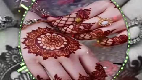 " Mehndi is the best jewelry of every woman🤩😍😘😊🥰🤷‍♂️. "