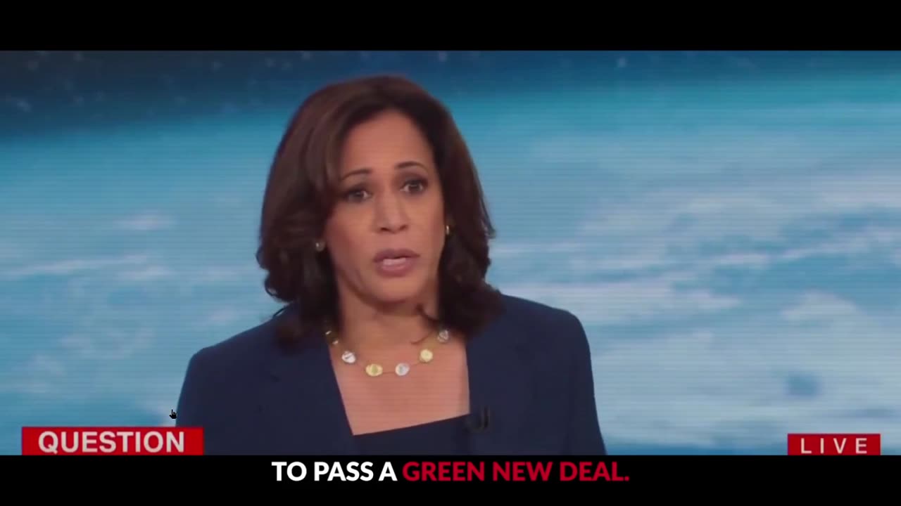 Kamala Harris: “There’s NO QUESTION I’m in favor of BANNING FRACKING.”