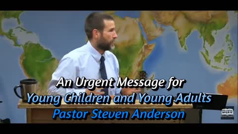 An urgent message for young children and young adults sermon clip