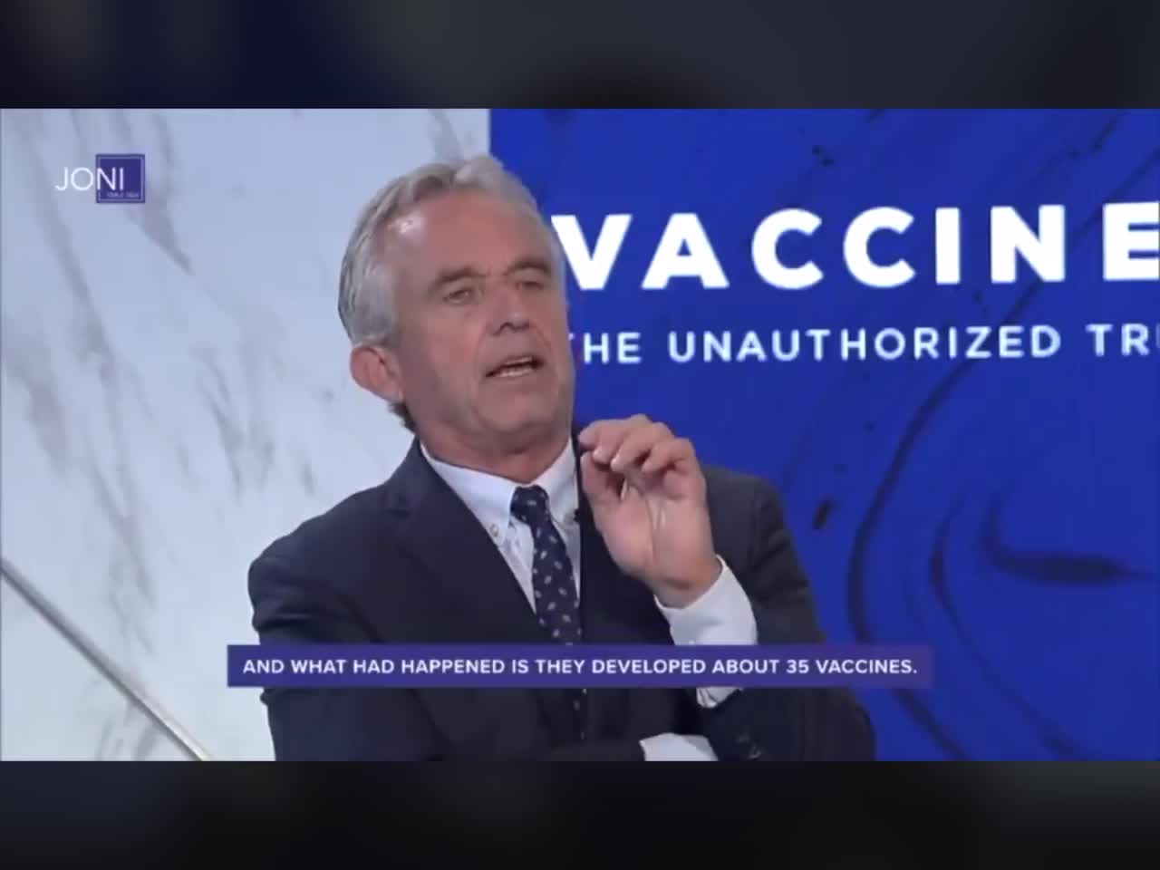 Sen Robert Kennedy On Vaccine Dangers