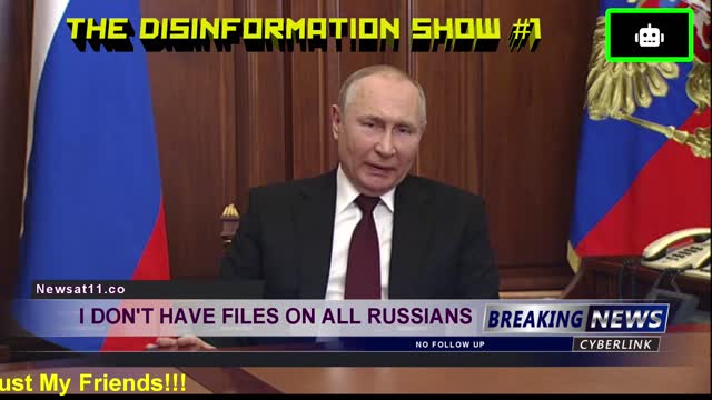 News at 11 HACKED BY RUSSIAN BOTS!!! They have a message from their leader.