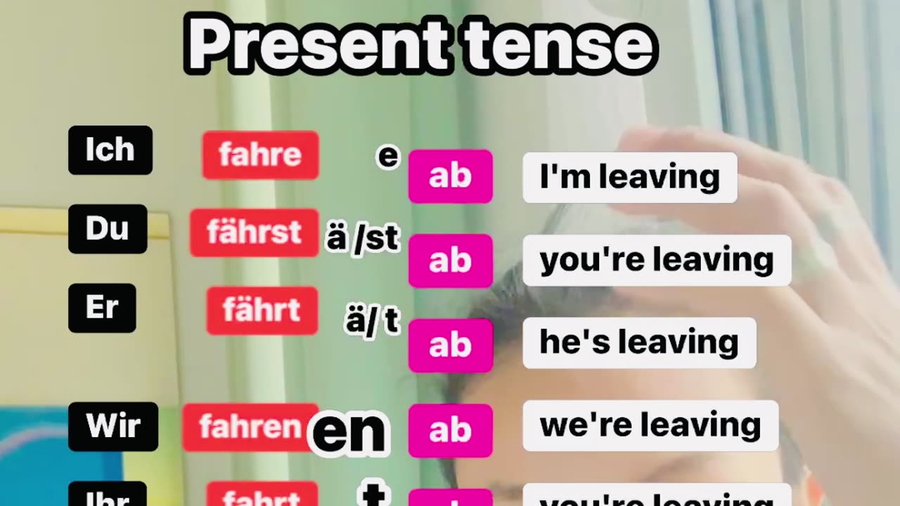 German verb