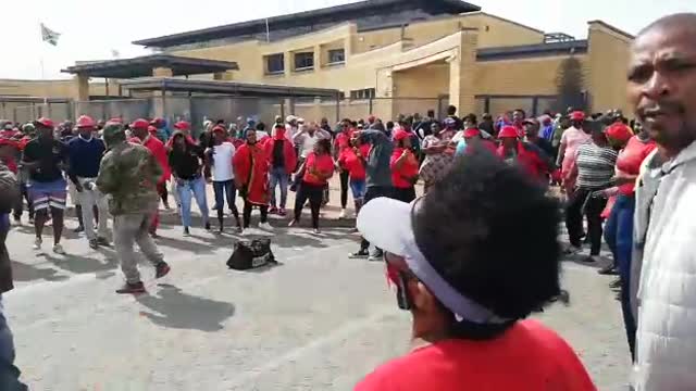 EFF Members outside Bluedowns Court