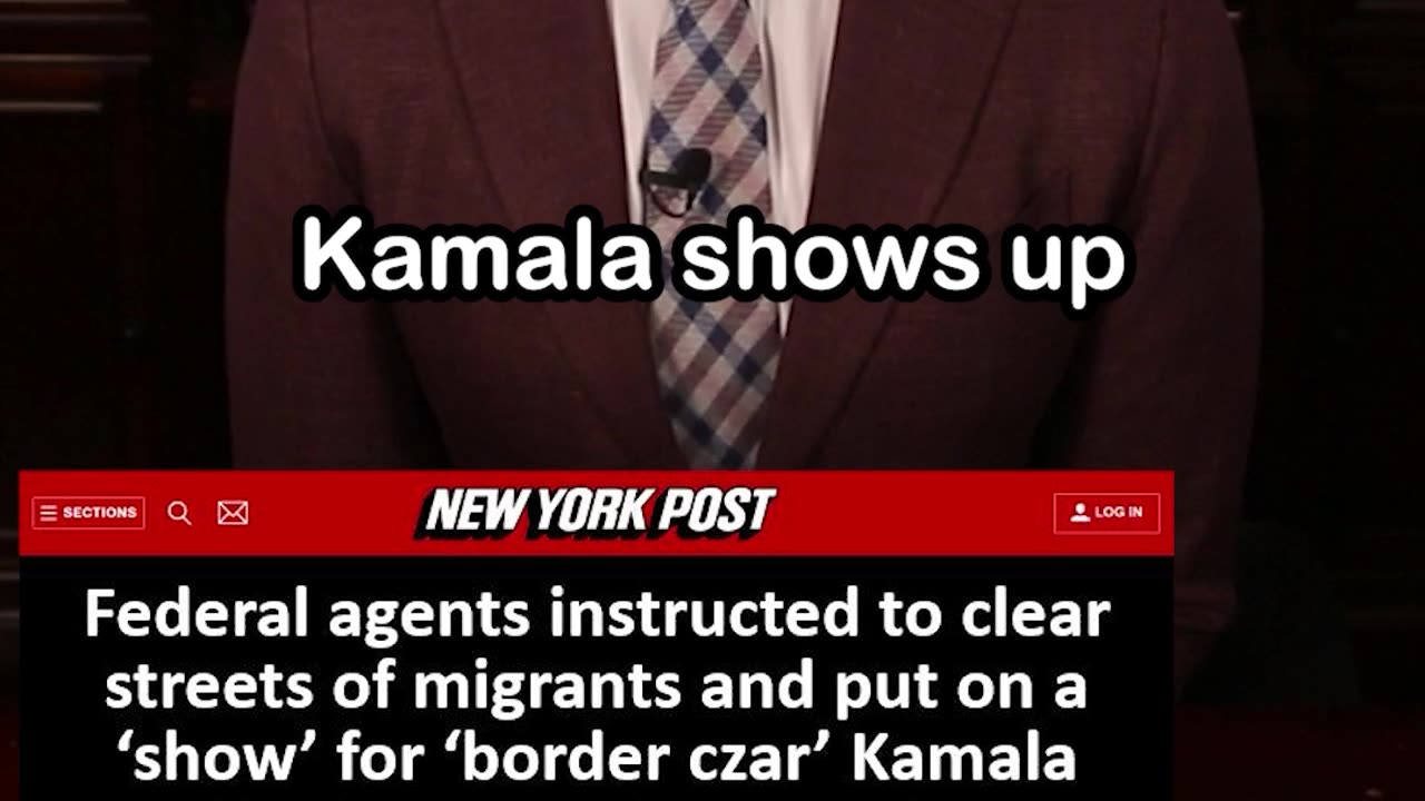 Agents Told to Clear Out Migrants before Kamala Harris Trip to Border