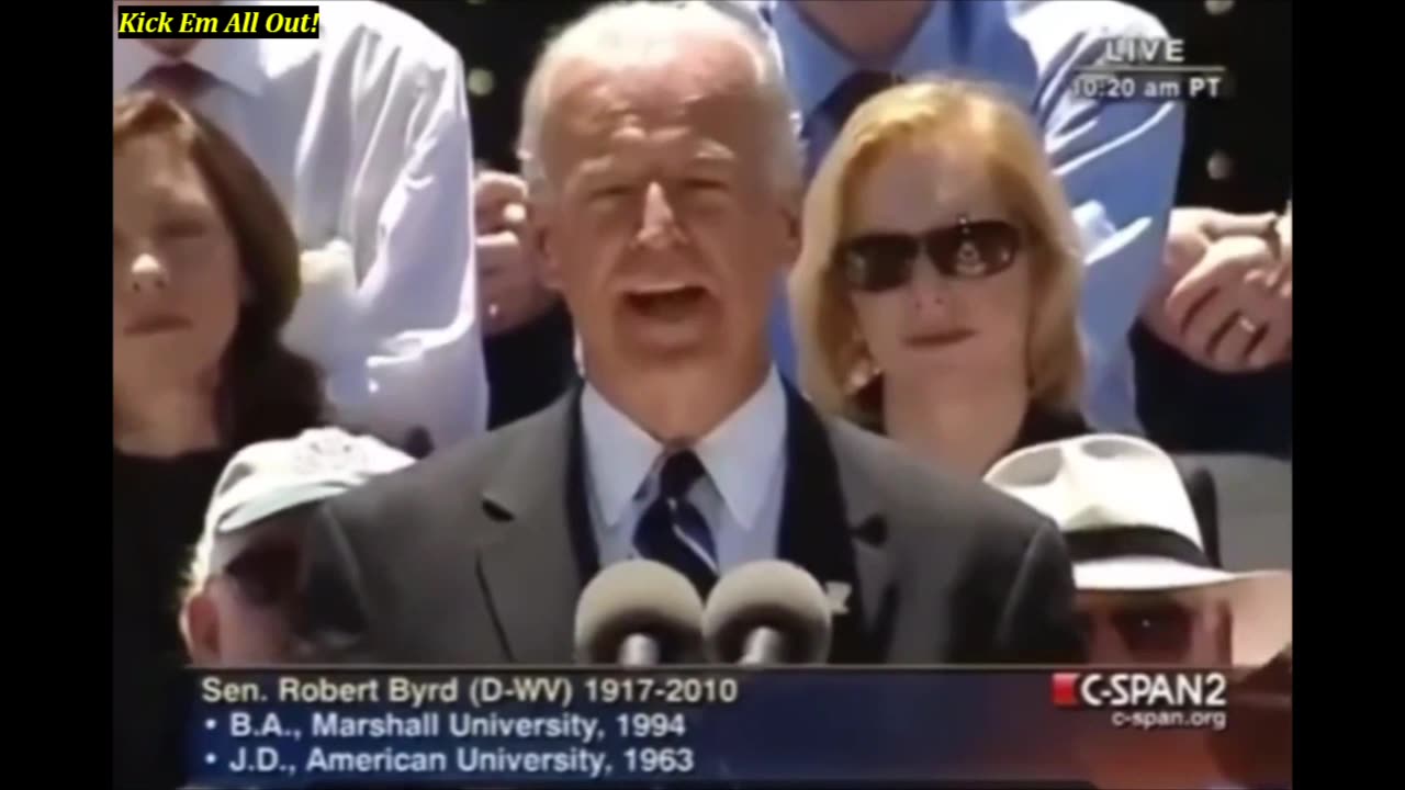 Biden Does Eulogy for KKK Robert Byrd - His Friend and Mentor