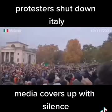 Italy Shut Down By 3.5 Million Protestors