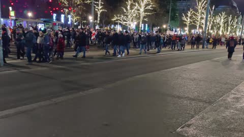 Proteste gegen die Corona-Diktatur in Wien, 4. Dezember 2021