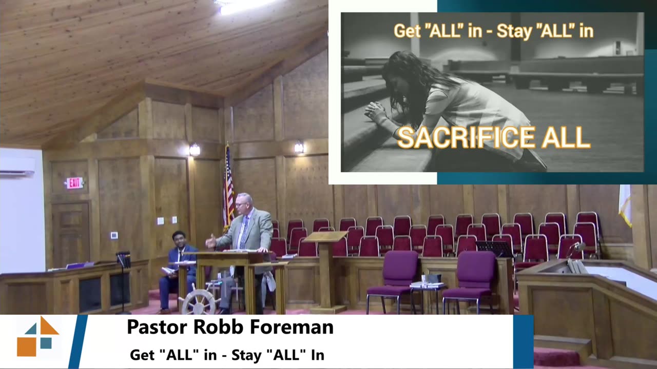 Pastor Robb Foreman // Get "ALL" in - Stay "ALL" In