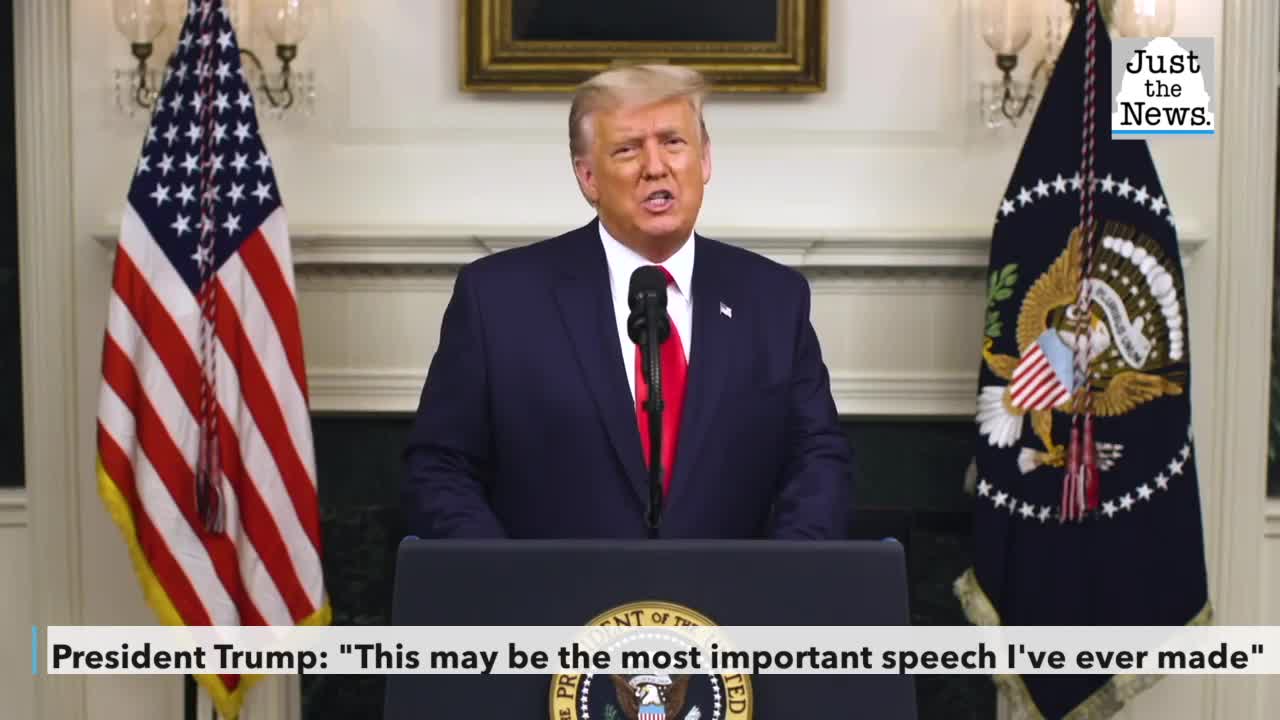 President Trump: 'This may be the most important speech I've ever made'