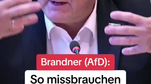 Brandner (AfD): So missbrauchen Altparteien Ihre Macht