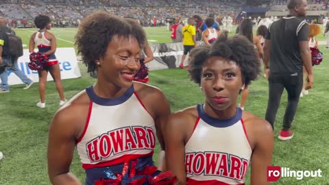 Howard cheerleaders give confidence tips to young girls